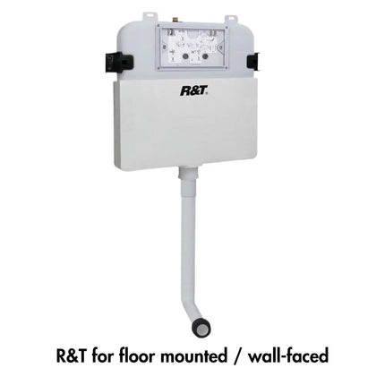 Fienza Rak Resort Wall Faced Toilet Suite, Gloss White ,