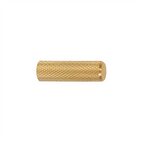 Reign Knob Brushed Brass 30mm