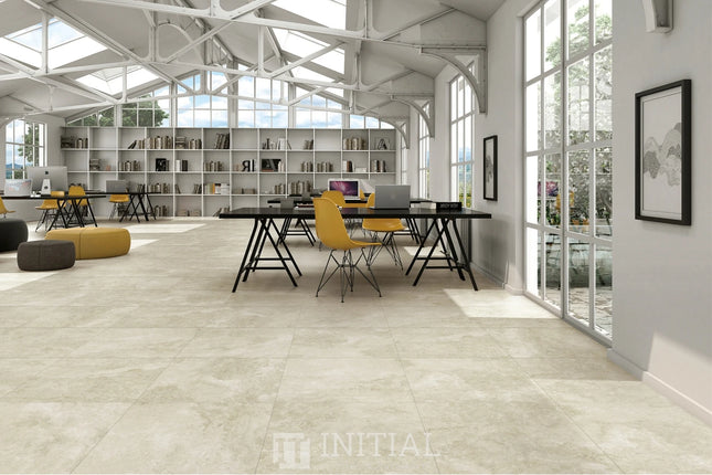 Travertine Look Tile Spirit Bianco Matt 600X600 ,