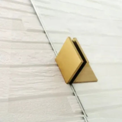 Single Frameless Fixed Panel Shower Screen 10mm Glass 400-1200X2000mm Brushed Gold