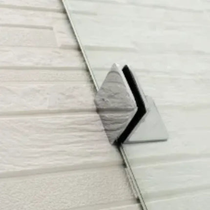 Single Frameless Fixed Panel Shower Screen 10mm Glass 400-1200X2000mm Chrome