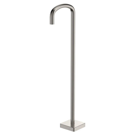 Fienza Tono Freestanding Floor Mounted Bath Outlet Brushed Nickel ,