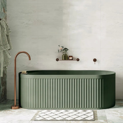 Fienza Minka Solid Surface Freestanding Bath, 1700mm, Forest