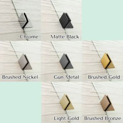 Single Frameless Fixed Panel Shower Screen 10mm Frosted Glass 900-1200X2000mm