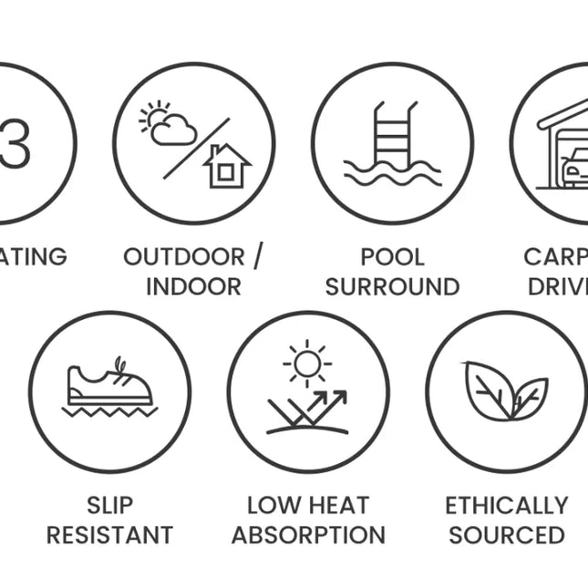 Outdoor Stone Ivory Travertine Tumbled Riser 1220X170X20mm