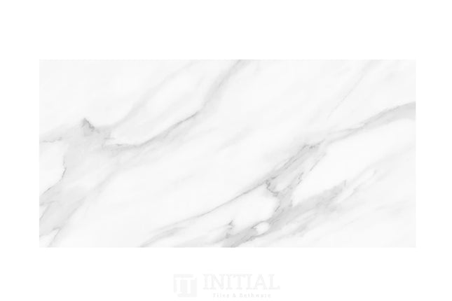 Marble Look Tile Arctic White Matt 300X600 ,