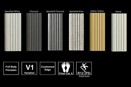 Outdoor Steptread Plus Speckled Charcoal 60X150