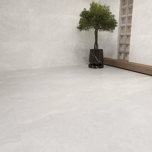 Travertine Look Summer Bianco Smooth Grip ,