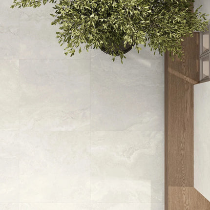 Travertine Look Summer Bianco Smooth Grip ,