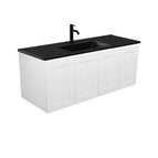 With Moulded Basin-Top - Dolce Ceramic Matte Black