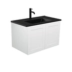 With Moulded Basin-Top - Dolce Ceramic Matte Black