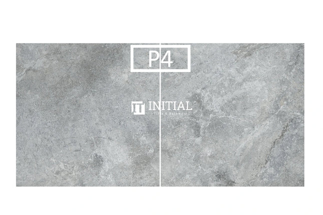 Outdoor Travertine Look Tile Grey 300X300X10 Matt ,