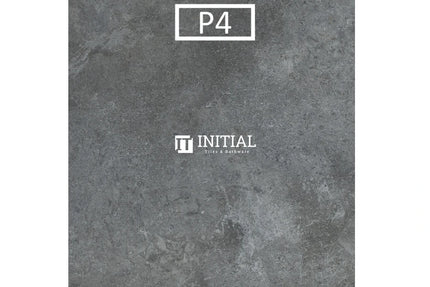 Outdoor Travertine Look Tile Dark Grey 300X300X10 Matt ,