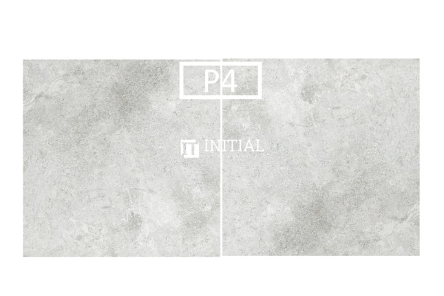 Outdoor Travertine Look Tile Light Grey 300X300X10 Matt ,