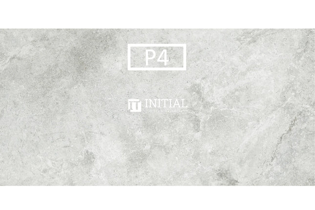 Outdoor Travertine Look Tile Light Grey 600X1200X10 Matt ,
