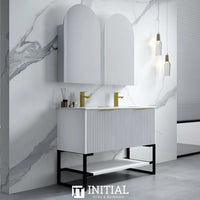 Neta White 1200 Wall Hung Cabinet Double Drawers 1190X460X550 ,