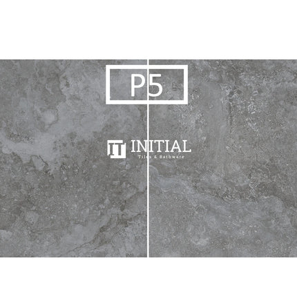 Outdoor Paver Travertine Look Bodi Dark Grey 600X600X20 ,