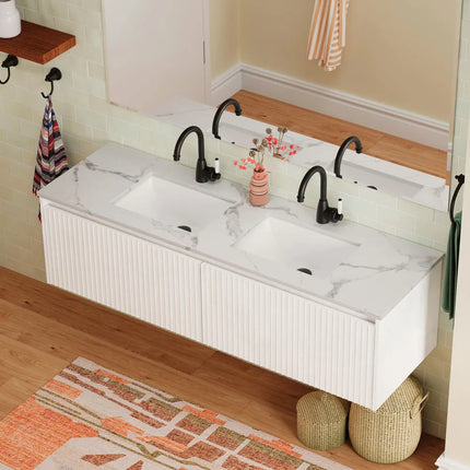 Fienza Sarah Gloss White Undermount Basin ,