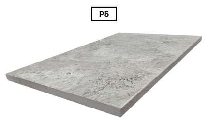 In/Out Stone Look Tudor Extra Grey Bullnose Pencil Edge 400X600X20