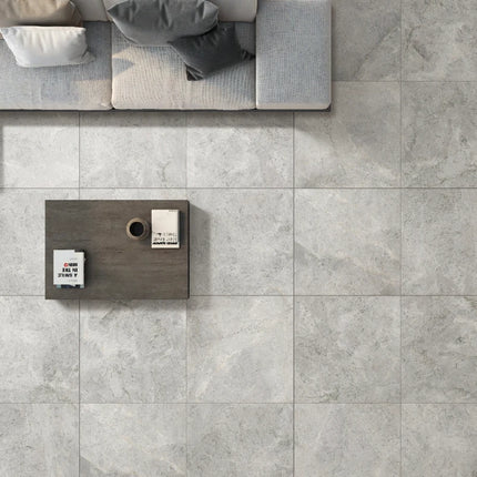 In/Out Travertine Look Tudor Extra Grey SurfaceTec