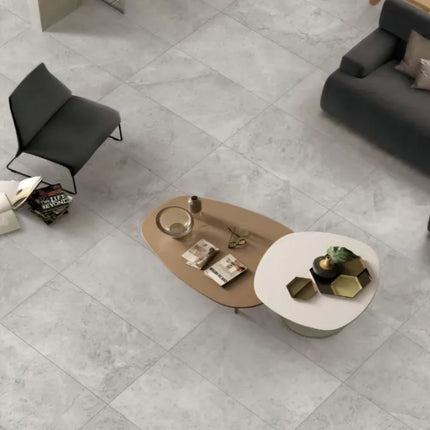 In/Out Travertine Look Tudor Extra Grey SurfaceTec
