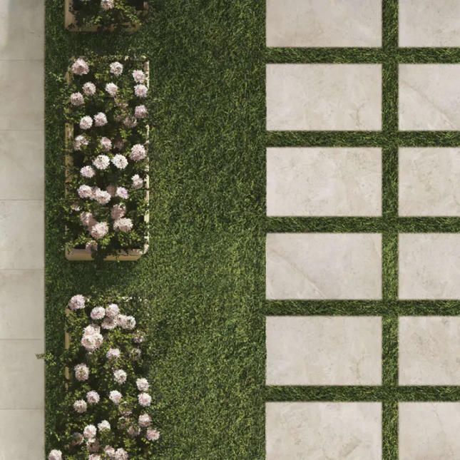 In/Out Stone Look Tudor Extra Marfil Paver 400X600X20