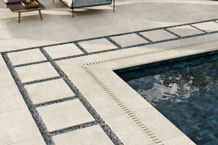 In/Out Stone Look Tudor Extra Marfil Bullnose Pencil Edge 400X600X20