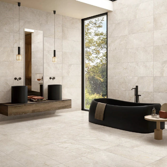 In/Out Stone Look Tudor Extra Marfil Surface Tec 600X1200 ,