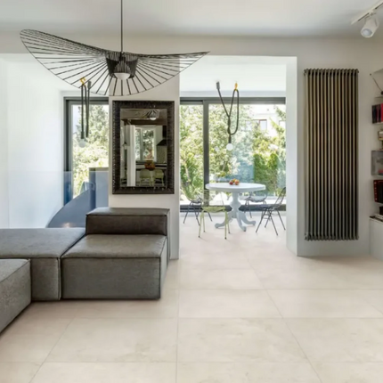 In/Out Travertine Look Tudor Extra Marfil SurfaceTec