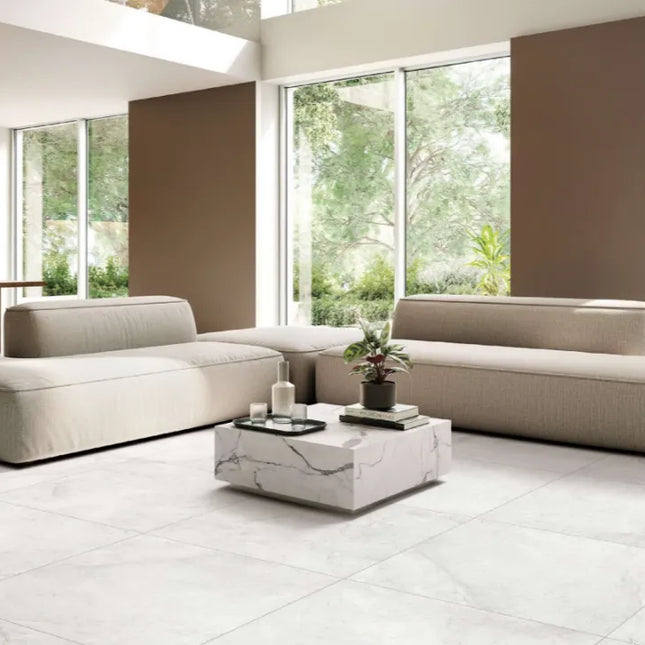 In/Out Stone Look Tudor Extra White 600X600