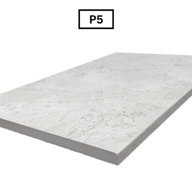 In/Out Stone Look Tudor Extra White Bullnose Pencil Edge 400X600X20