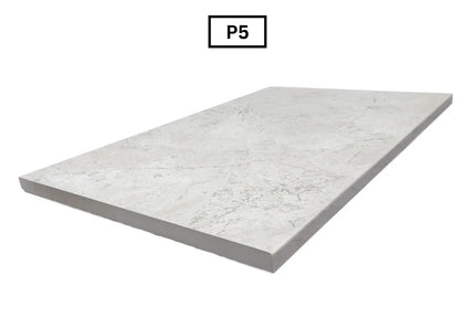 In/Out Stone Look Tudor Extra White Bullnose Pencil Edge 400X600X20
