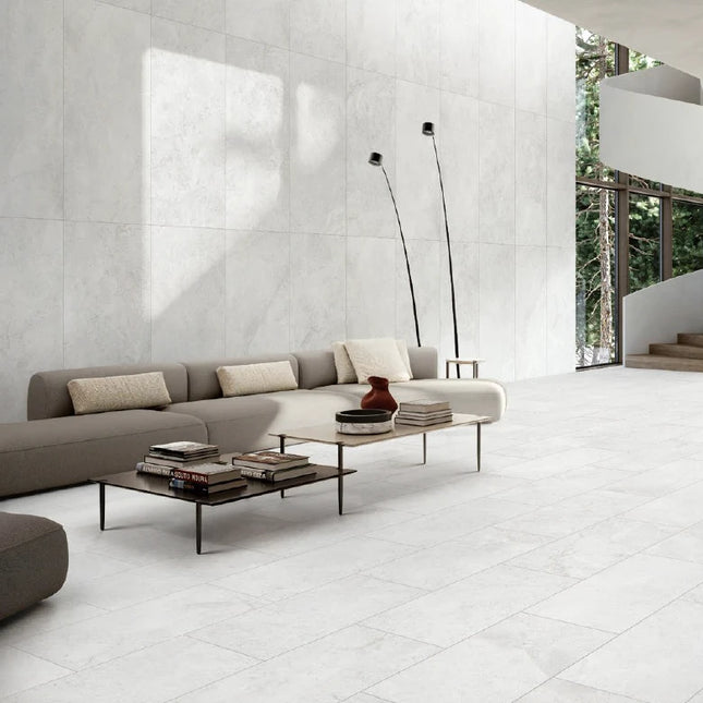 In/Out Stone Look Tudor Extra White Surface Tec 600X1200 ,