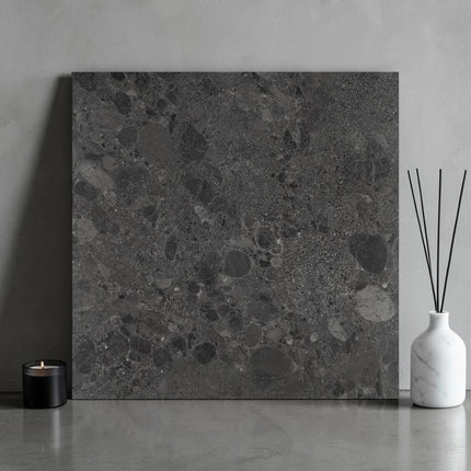 Stilla Black Matt 600X600 ,