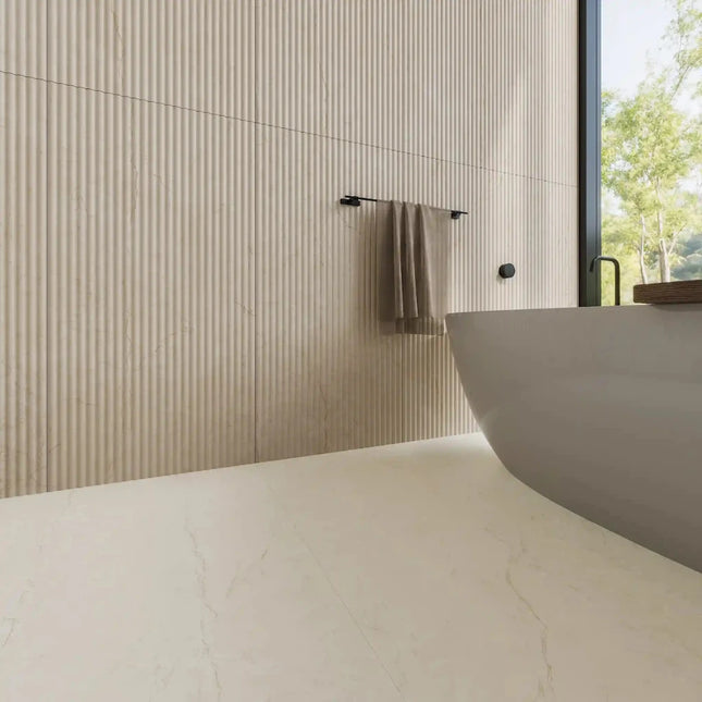 Marble Look Tile Tibono Alabaster Matt ,