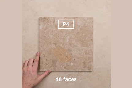 In/Out Terrazzo Look Tile Tassie Cream Porcelain 300X300