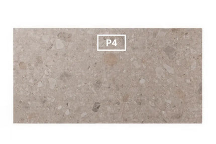 In/Out Terrazzo Look Tile Tassie Light Grey Porcelain 600X1200