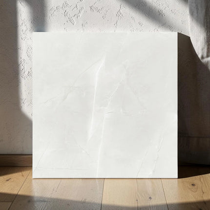 Marble Look Floor & Wall Tile Vaucluse Ivory 600X600 Matte / Polished ,