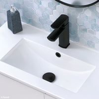 Fienza Universal Pop Up/Pull Out Basin Waste, Matte Black ,