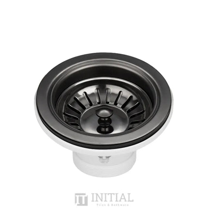 Otti Sink Basket Waste Gun Metal Grey , Default Title