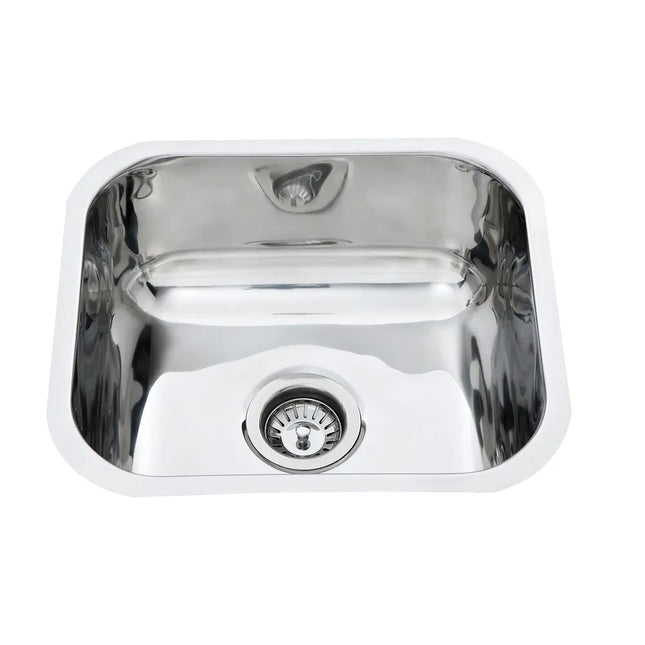 Stainless Steel Undermount Sink Singel Bowl 445 X 395 X 180mm