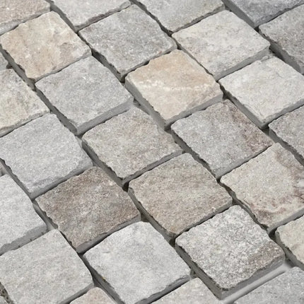Cobblestone Commo Limestone 90X90X20 ∣ 90X90X30 mm