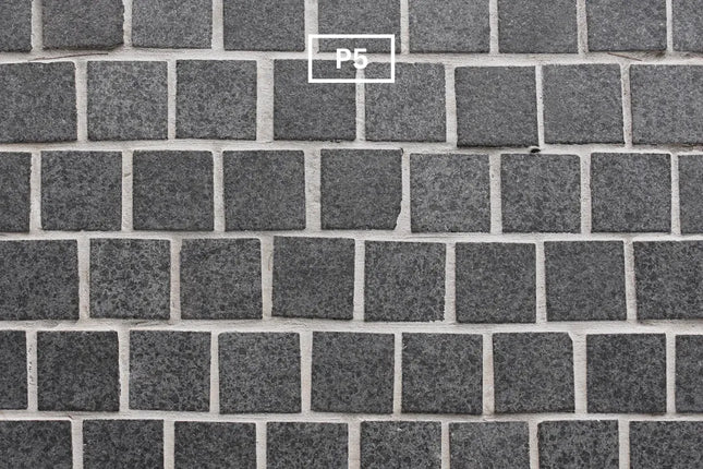 Cobblestone Night Black Granite 100X100X20/30 ∣ 200X100X20/30 mm