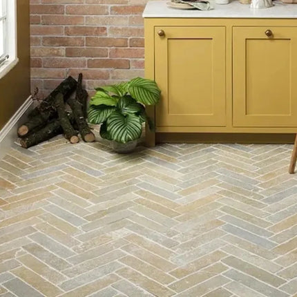 Cobblestone Sicily Beige Limestone 100X100X20 ∣ 100X100X30 mm