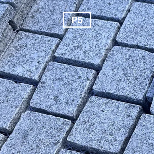 Cobblestone Speckled Grey Granite 100X100X20/30 ∣ 200X100X20/30 mm