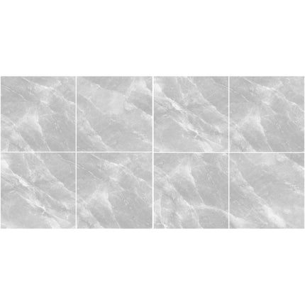 Marble Look Tile Gris Grey Polished 600X600