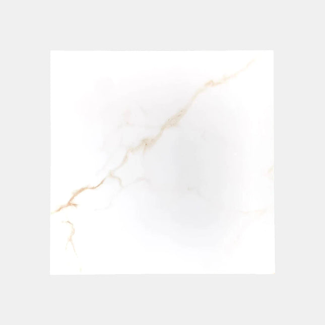 Marble Look Statuario Gold 600X600 Soft Matte / Polished