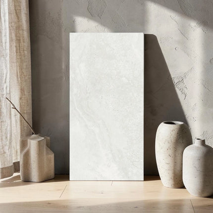 Travertine White Matt 300X600 ,