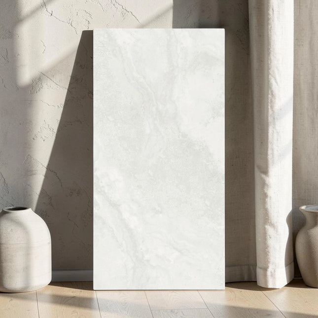 Travertine White Matt 600X1200 ,