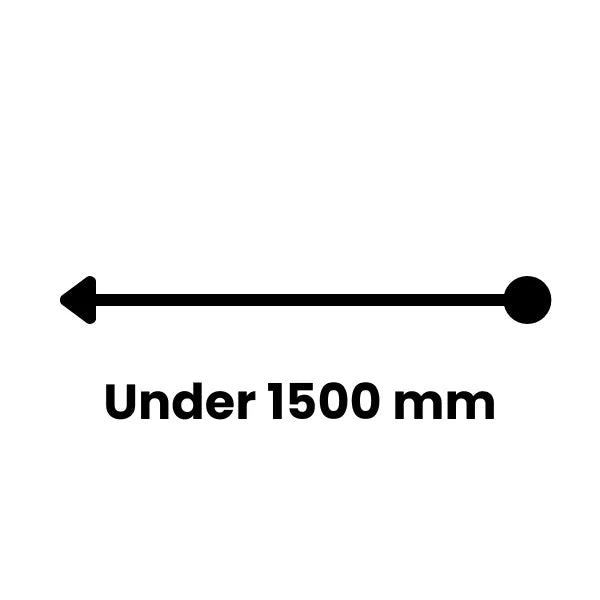 <p>Under 1500mm</p>